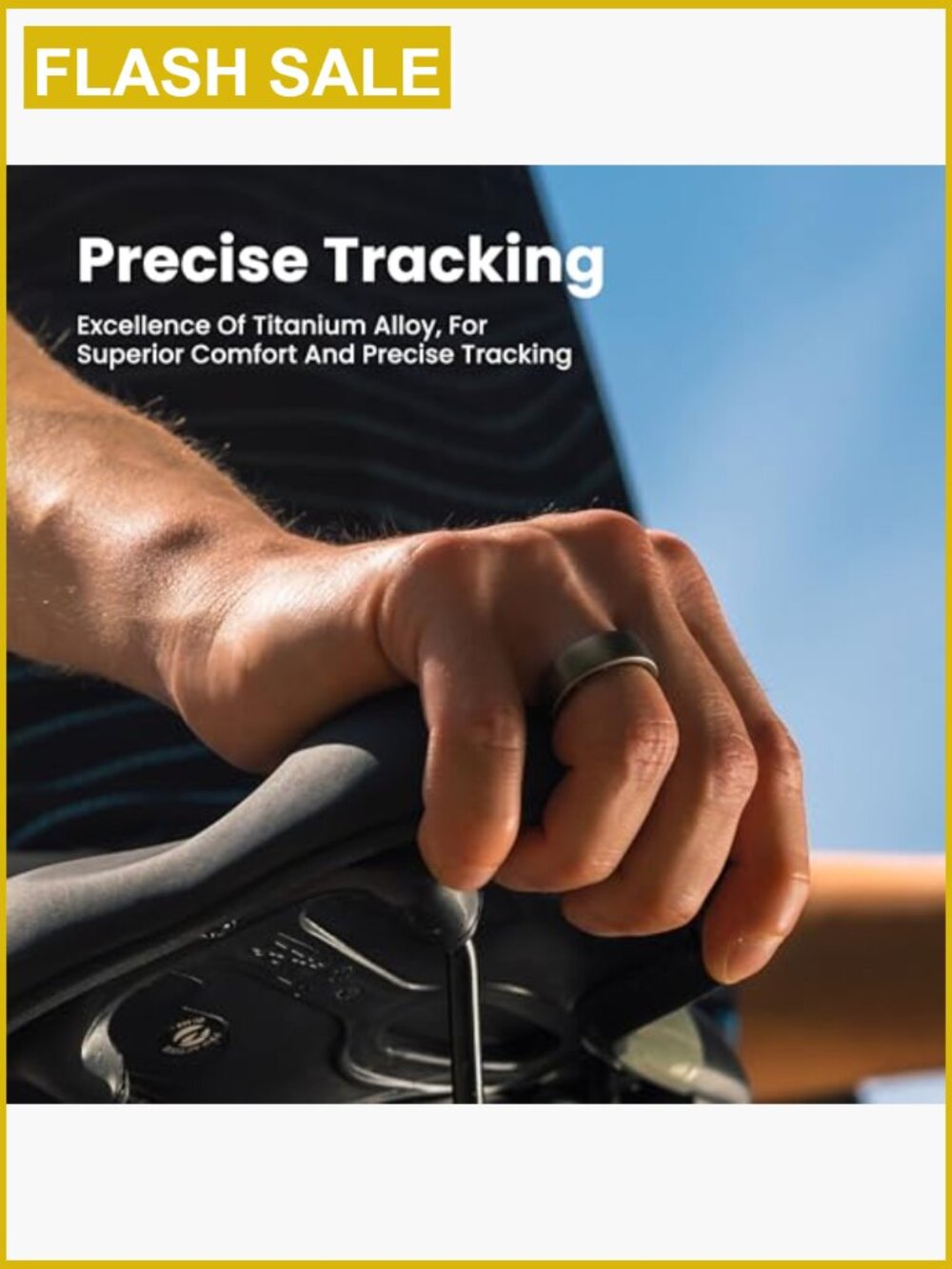 Smart Ring Health Tracker Fitness Tracker Sleep Heart Rate Stress - Picture 2 of 6